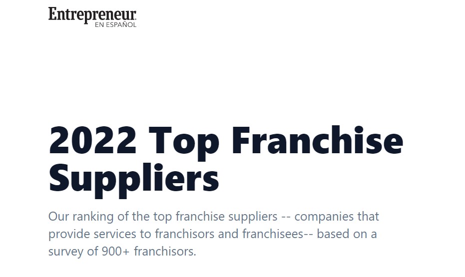topfire media featured in franchise marketing entrepreneur magazine ranking