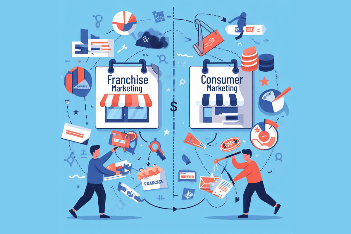 franchise marketing versus consumer marketing compared